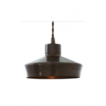 SPLENDOR - Brass Ceiling Pendant Light In Antique Brass