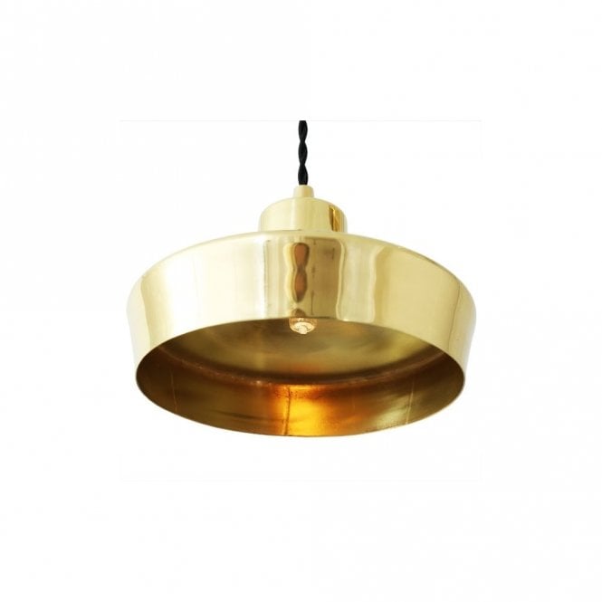 SPLENDOR - Brass Ceiling Pendant Light In Polished Brass