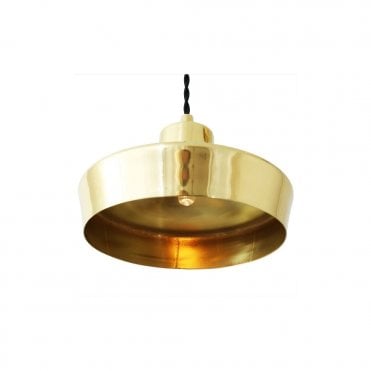 SPLENDOR - Brass Ceiling Pendant Light In Polished Brass