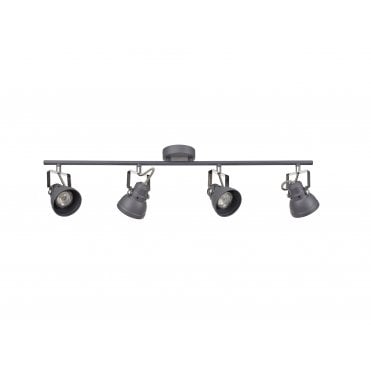 STAGE Spotlight Bar Matt Grey/Polished Chrome