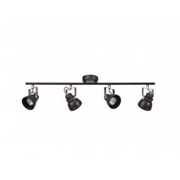 STAGE Spotlight Bar Oiled Bronze/Polished Chrome