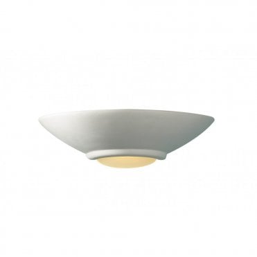 STELLA - Double Insulated Paintable Ceramic Wall Light