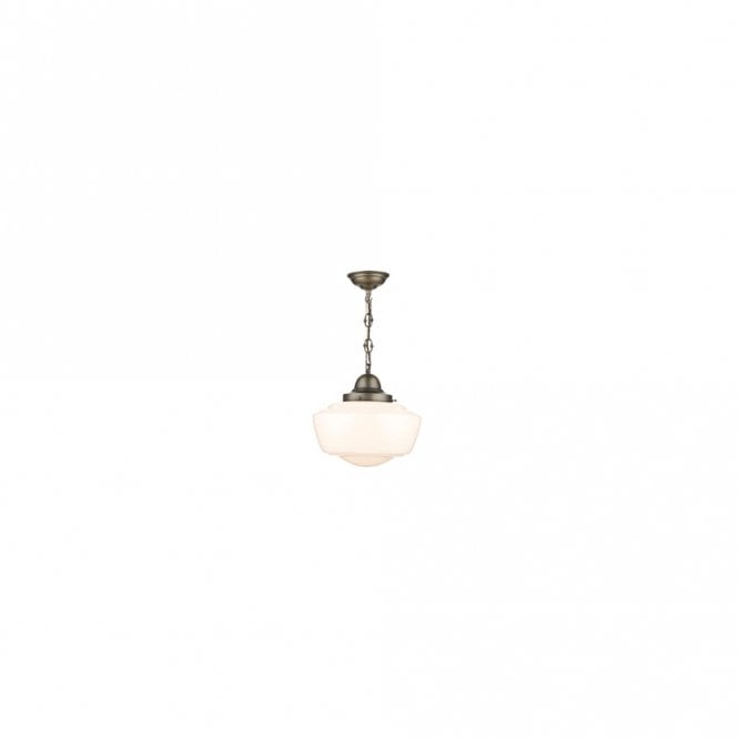 STOWE - 1 Light Opal Glass Ceiling Pendant