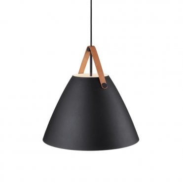 STRAP 48 - Modern Ceiling Pendant Black