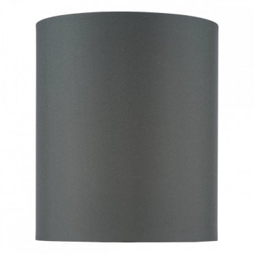 Grey Cotton Cylinder Shade