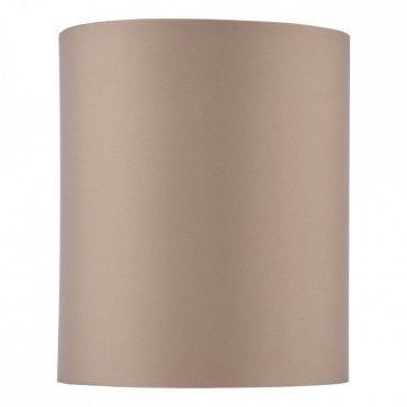 Taupe Cotton Cylinder Shade