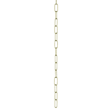 SUSPENSION CHAIN - Polished Brass Link Chain For Chandeliers And Other Light Fittings