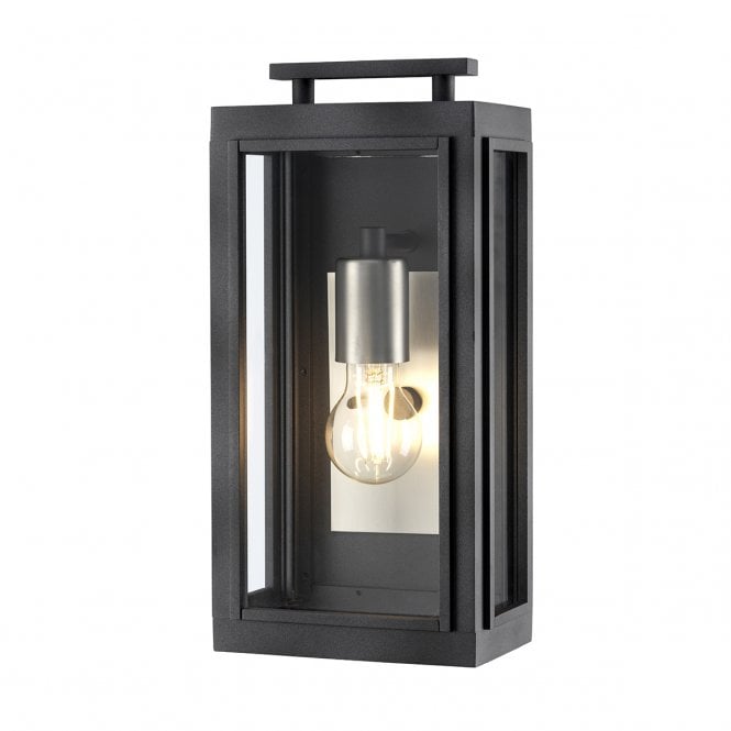 SUTCLIFFE Wall Lantern Aged Zinc Antique Zinc Exterior Lighting IP44 Rated