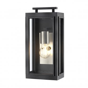 SUTCLIFFE Wall Lantern Aged Zinc Antique Zinc Exterior Lighting IP44 Rated