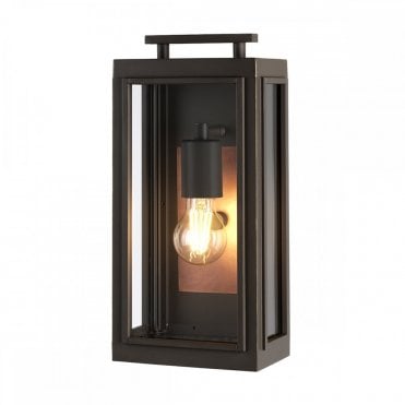 SUTCLIFFE Wall Lantern Oil Rubbed Bronze Exterior Lighting IP44 Rated
