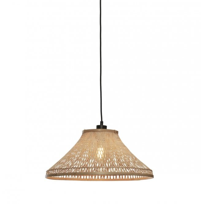 Tahiti Bamboo Ceiling Pendant| Natural