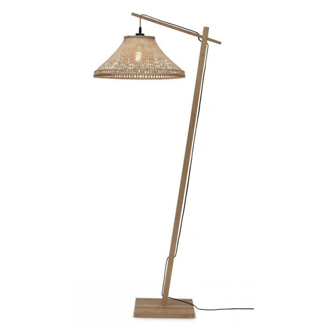 Tahiti Bamboo Floor Lamp| Natural