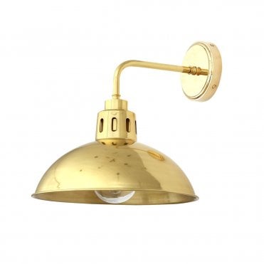 TALISE Bathroom Wall Light Polished Brass IP65