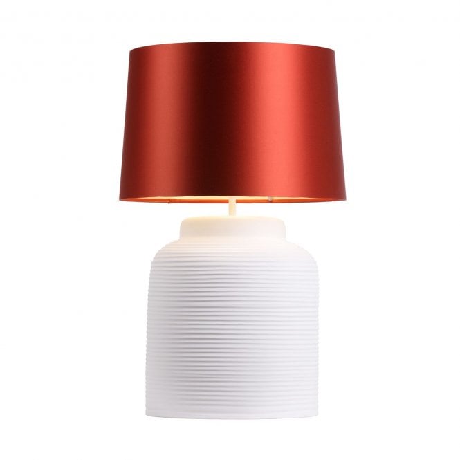 Tidal Table Lamp In White - Base Only