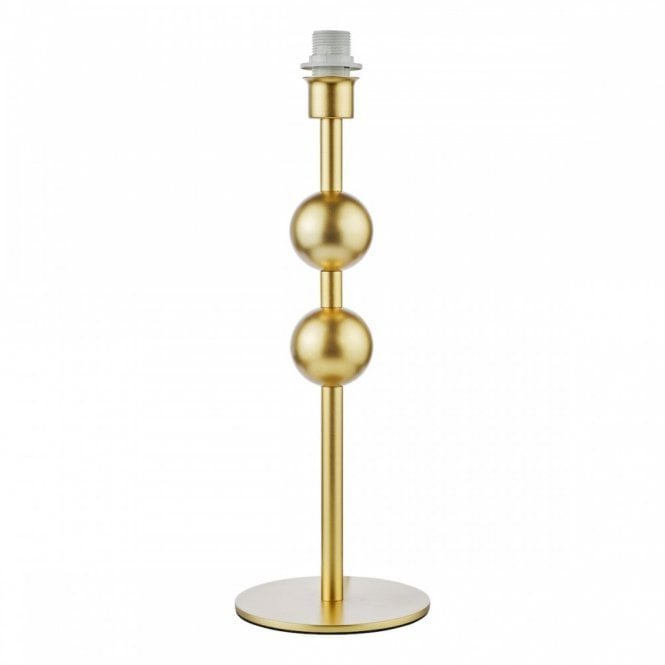 Tilda Table Lamp Satin Gold Base Only