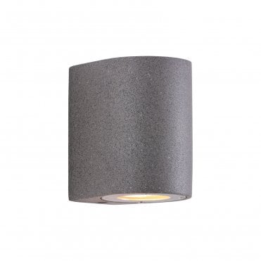 Torbay Outdoor Wall Light in Grey IP65