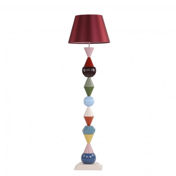 Totem Floor Lamp - Multi Coloured (Base Only)