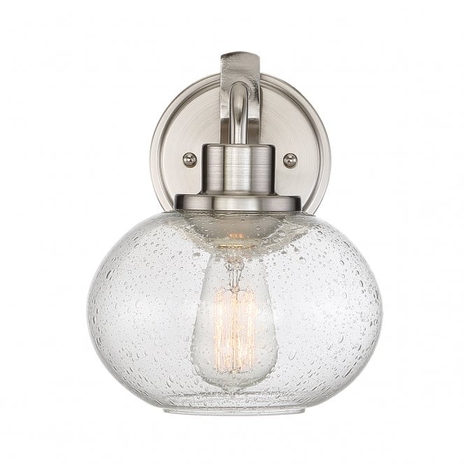 TRILOGY Wall Light in Brushed Nickel