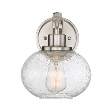 TRILOGY Wall Light in Brushed Nickel