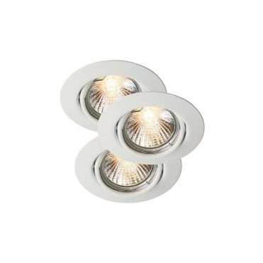 TRITON - GU10 Recessed Spot Lights White