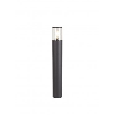 TUBULATE 65cm Post Lamp E27, IP54, Anthracite Clear,