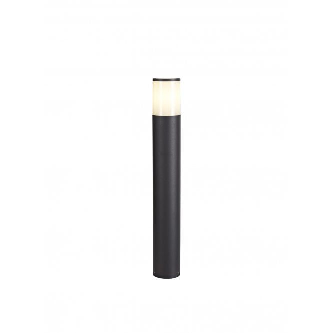 TUBULATE 65cm Post Lamp E27, IP54, Anthracite Opal,