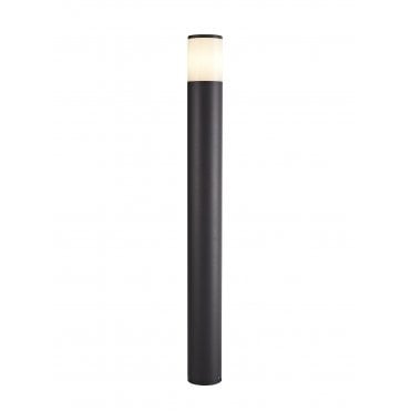 TUBULATE 90cm Post Lamp E27, IP54, Anthracite Opal,