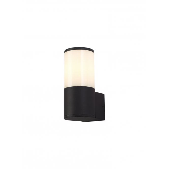 TUBULATE Wall Lamp E27, IP54, Anthracite Opal,