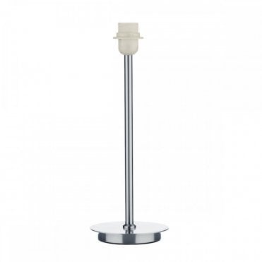 TUSCAN - Table Lamp Base Only Satin Chrome