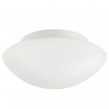 UFO MAXI - Modern Opal Glass Flush Bathroom Ceiling Light