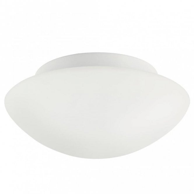 UFO MAXI - Modern Opal Glass Flush Bathroom Ceiling Light