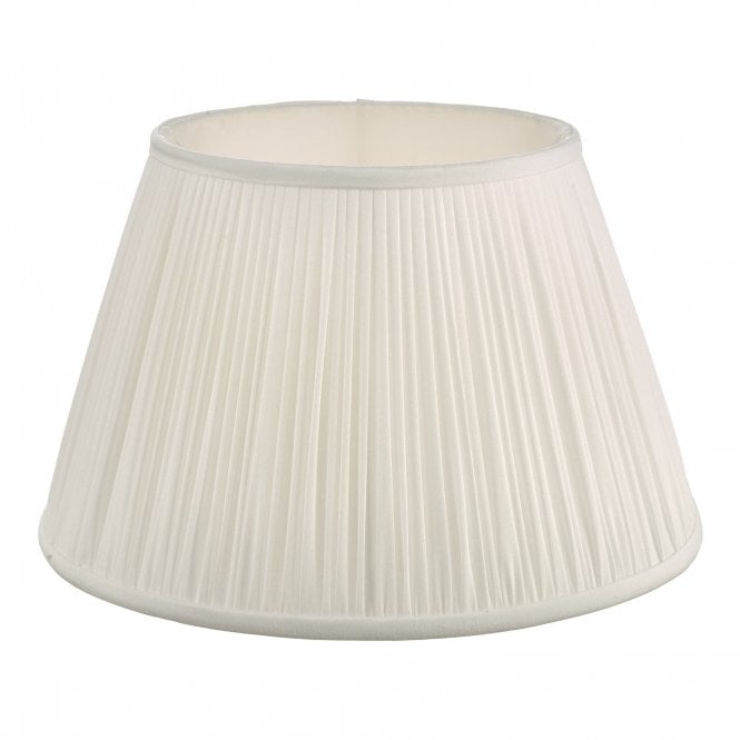 ULYANA Pleated Lamp Shade 35cm Ivory