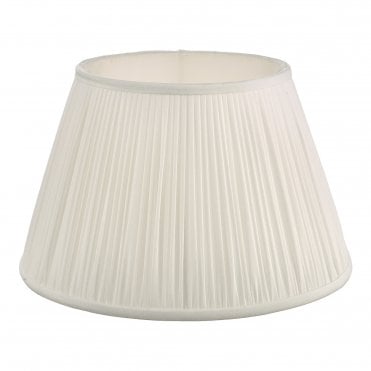 Pleated Lamp Shade 35cm Ivory