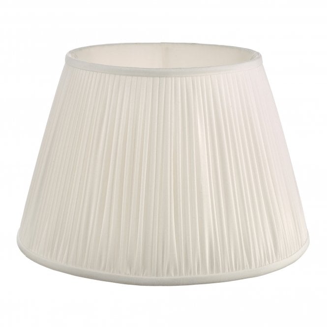 ULYANA Pleated Lamp Shade 40cm Ivory