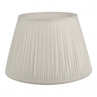 ULYANA Pleated Lamp Shade 45cm Ivory