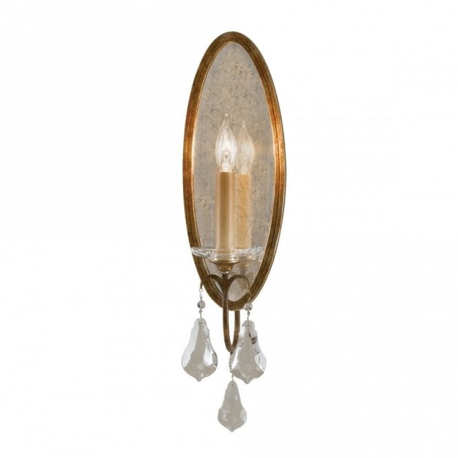 VALENTINA Candle Wall Light Oxidized Bronze