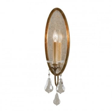 VALENTINA Candle Wall Light Oxidized Bronze