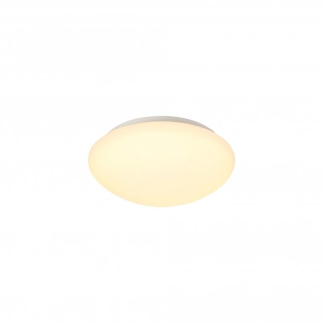 VANE IP44 LED Ceiling Light 3000K White/Frosted Glass