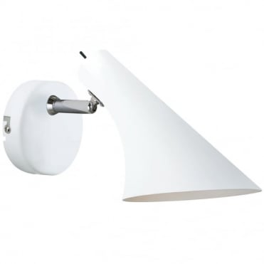 VANILA - Modern Wall Light White , Switched