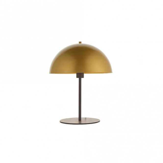VAULT Gold And Bronze Painted Dome Table Light
