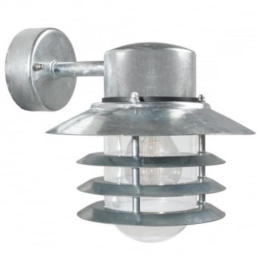 VEJERS - Exterior Wall Light Downward Facing Galvanised Steel