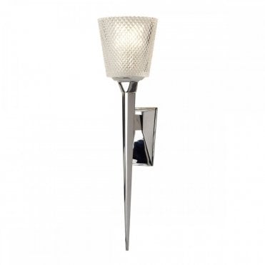 VERITY 1 Light Bath Wall Light Chrome