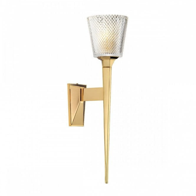 VERITY 1 Light Bath Wall Light Gold