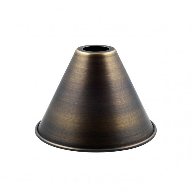 VERONA - Metal Candle Shade in Antique Brass