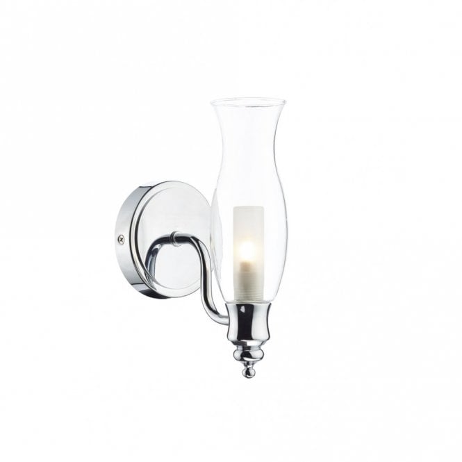 VESTRY - Polished Chrome Bathroom Wall Light