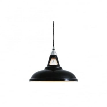 VIENNA - Industrial Ceiling Pendant In Powder Coated Black