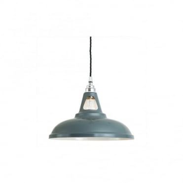 VIENNA - Industrial Ceiling Pendant In Powder Coated Grey