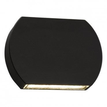 Slimline Exterior Wall Light Matte Gun Metal Grey