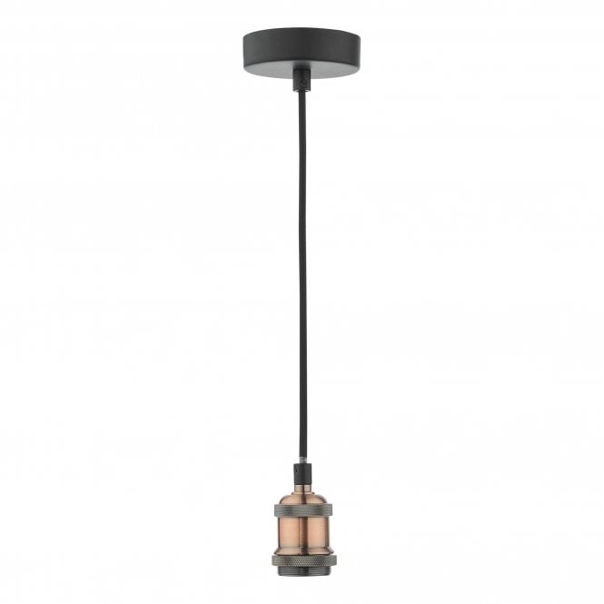 WACO E27 Suspension Antique Copper Matt Black