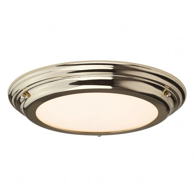 WELLAND LED Medium Bath Antique Flush Polished Brass
